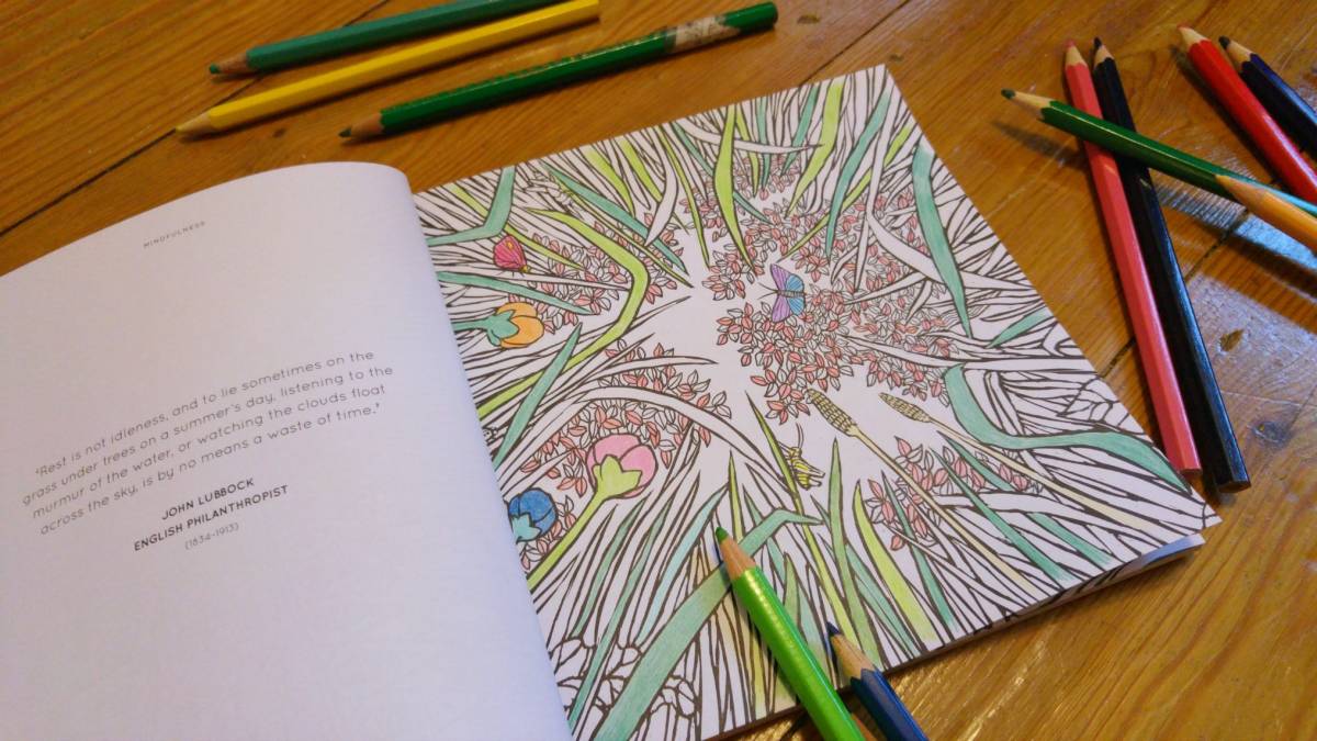 Colouring for Contemplation