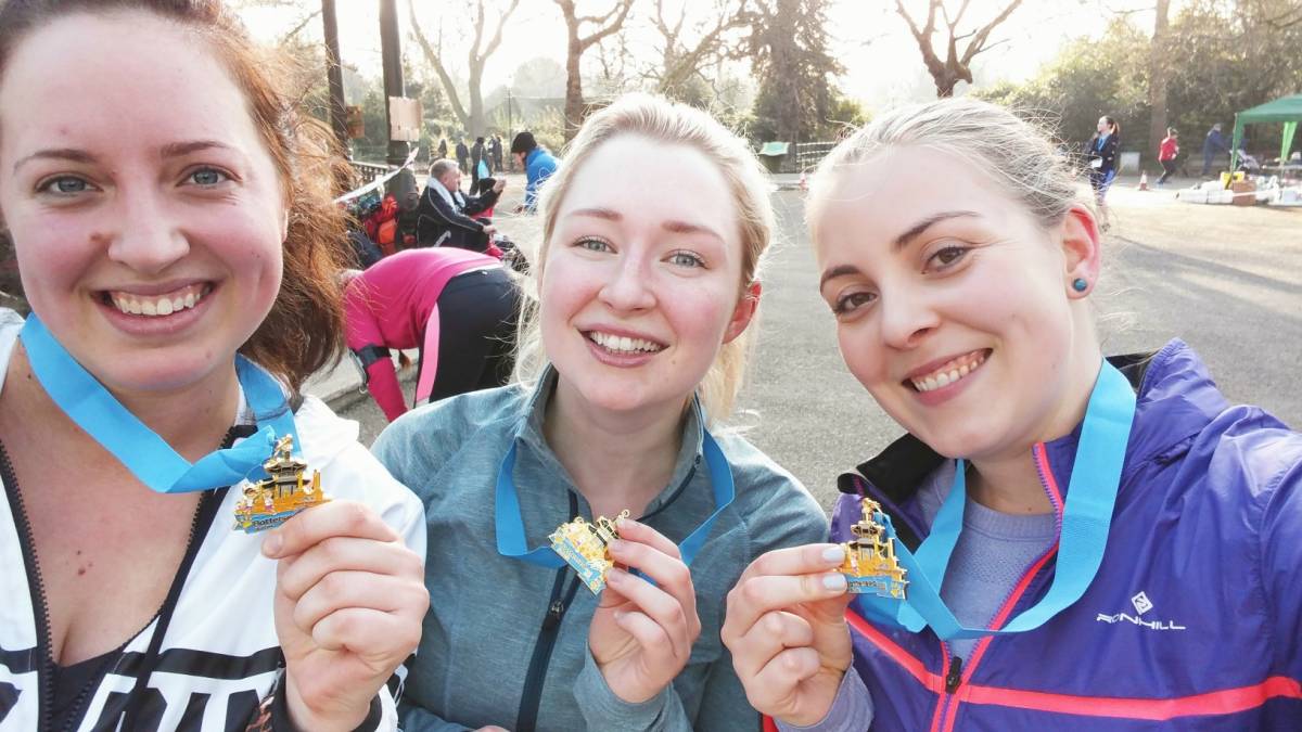 Battersea Park 5k medals