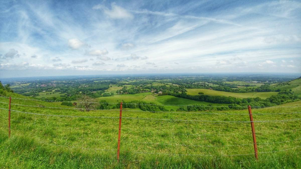 London to Brighton Ditchling top