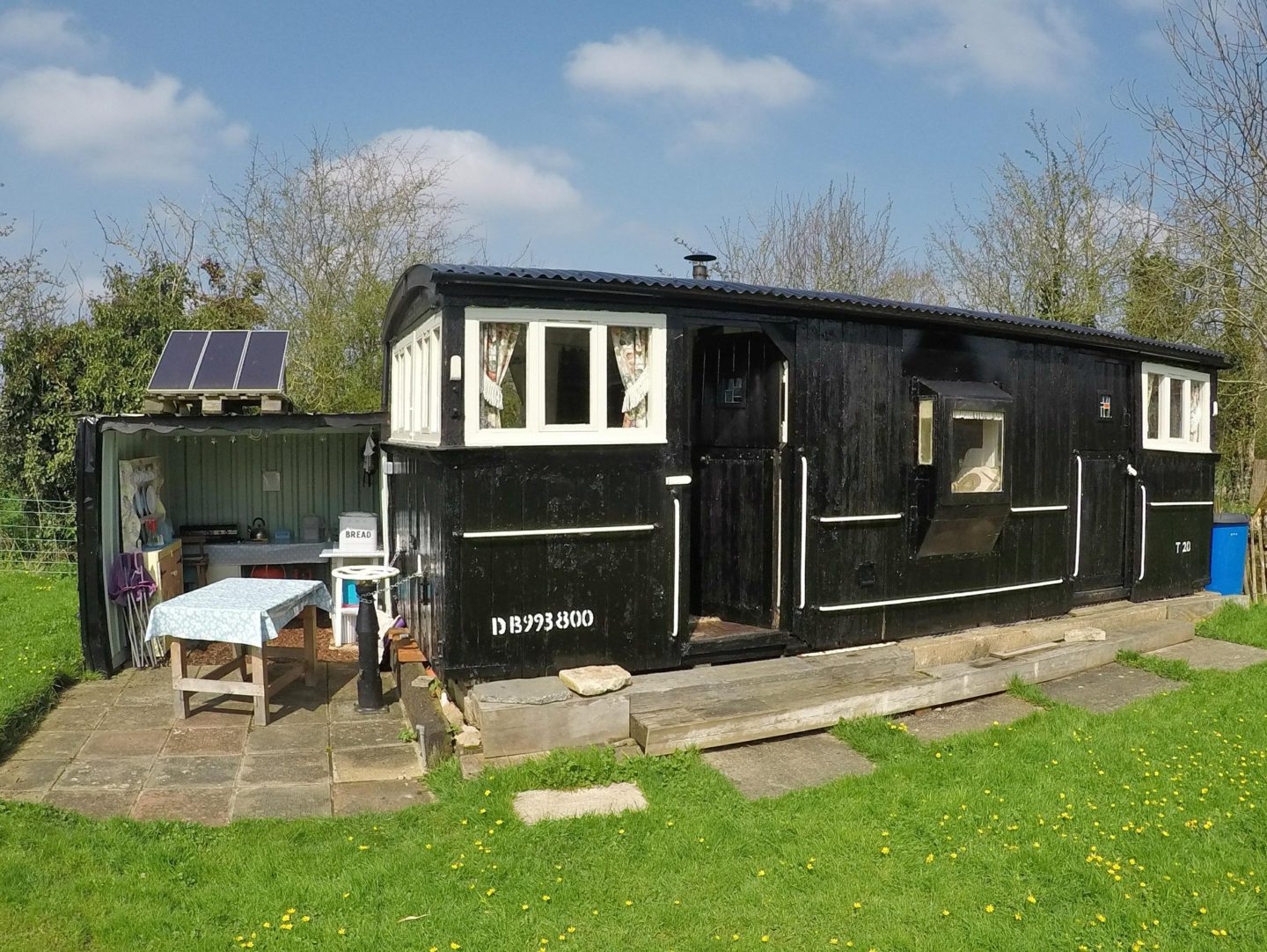 The Brake Carriage outside