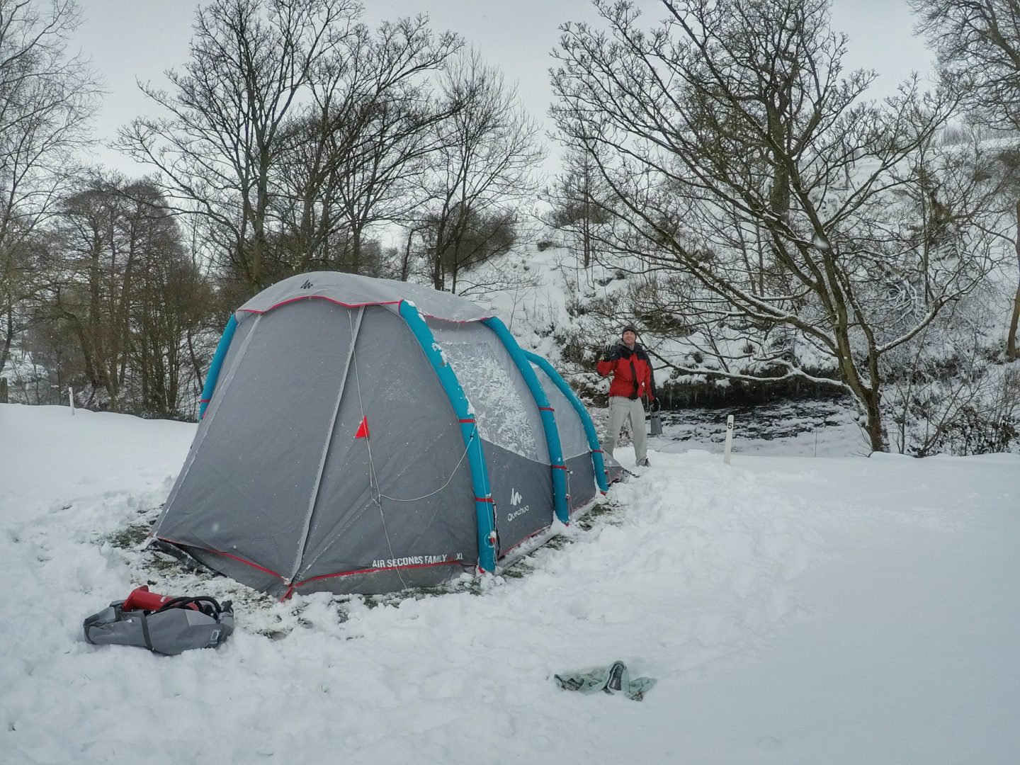 decathlon tent pump