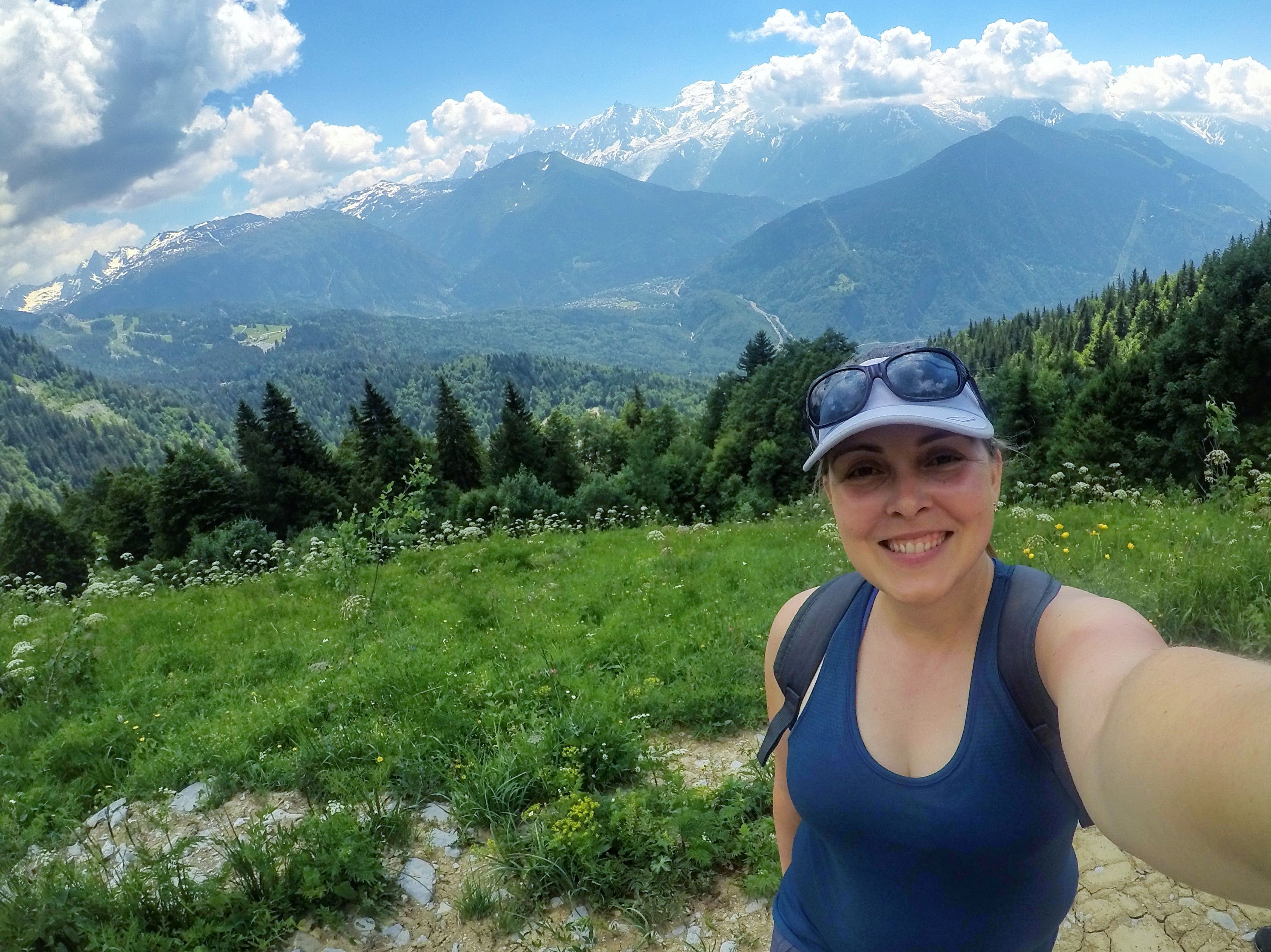 Hiking in the French Alps with Quechua