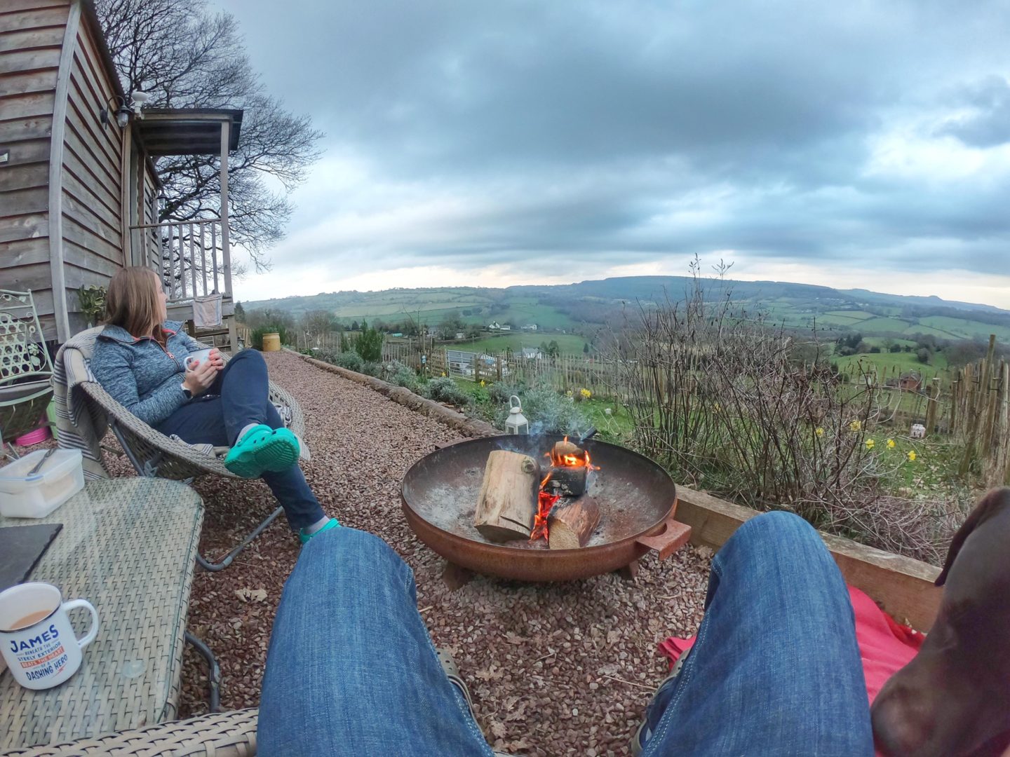 Glamping in Wales