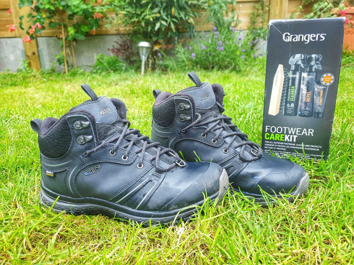 Grangers Footwear Care Kit and clean boots