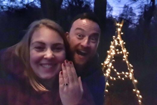 Love is in the air - we got engaged